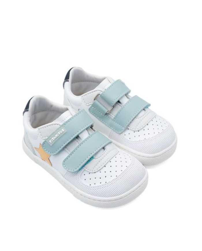 Deportivas respetuosas Titanitos Jordi 540 Aguamarina para niños