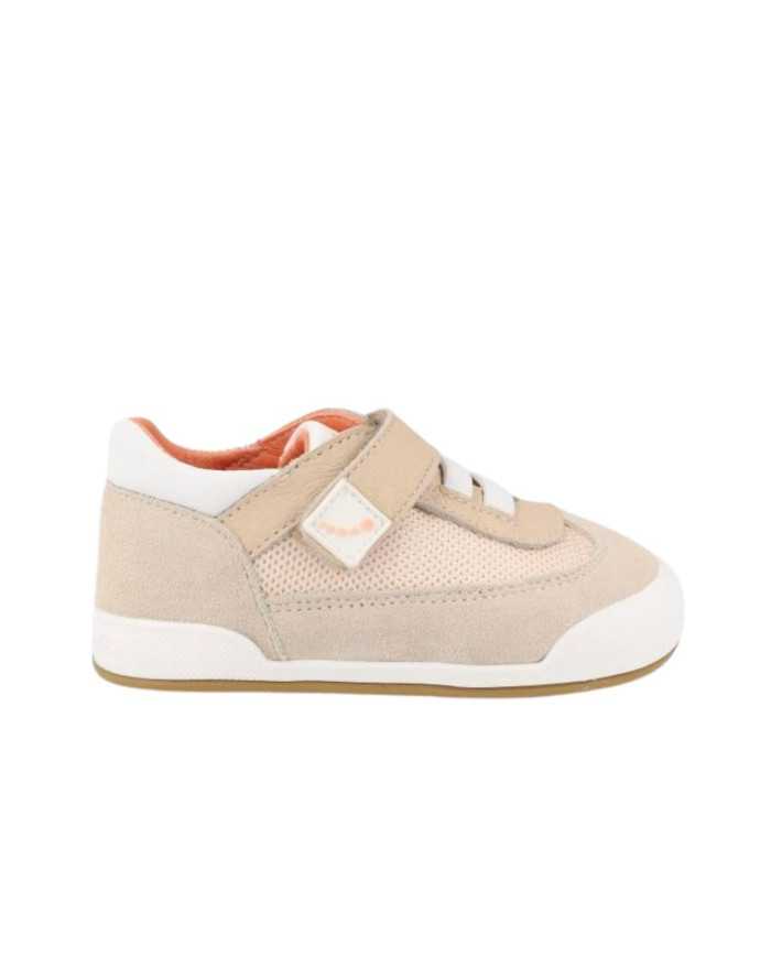 Deportivas respetuosas Módena beige Blanditos