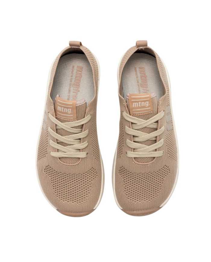 Deportivas Femininas Mustang Free Apolo Beige