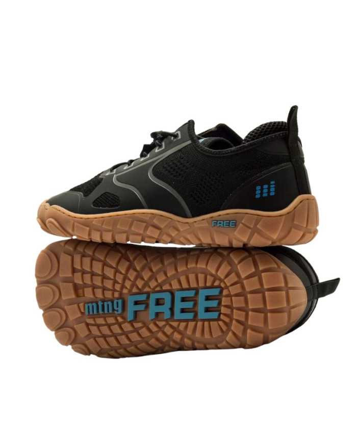 Deportivas Barefoot Mustang Free Atlas negras Hombre