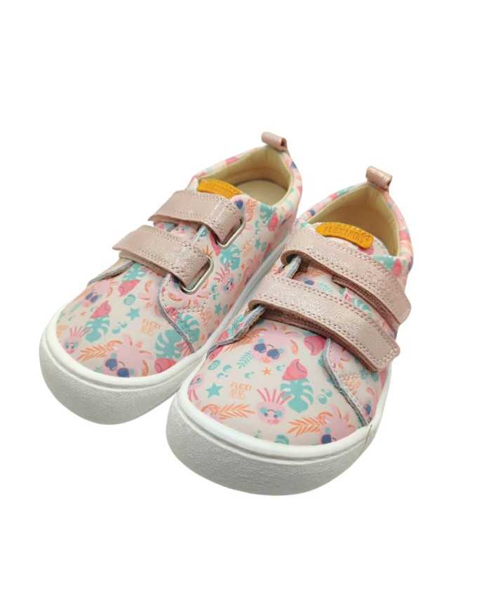 Ténis Flexinens 9001R Beige Polvos