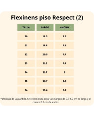 Deportivas Flexinens elástico y velcro Glicine Lila
