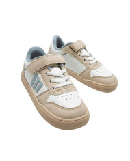 Deportivas respetuosas Mustang Free para niños blanco y beige