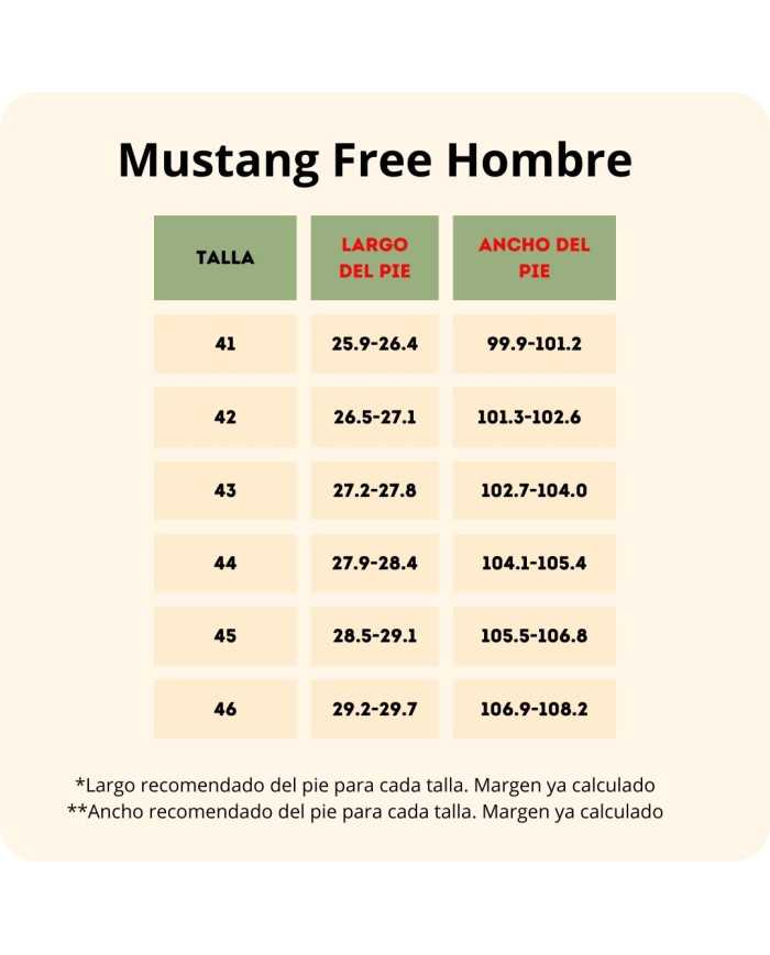 Deportivas Barefoot Hombre Mustang Free Miami