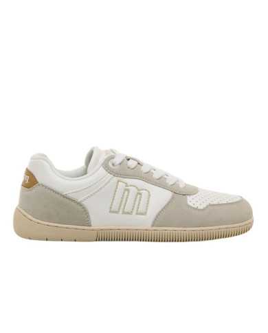 Deportivas mujer Mustang Free Blanco y Gris