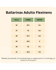 Bailarinas Barefoot Mujer Flexinens Silk Skin