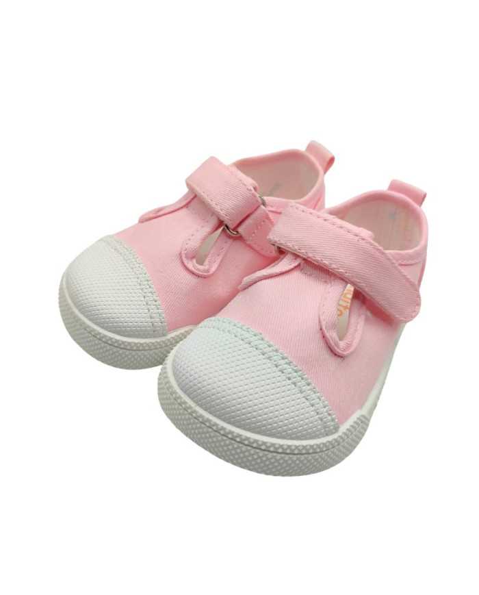 Sandálias de lona Blanditos Pomelo Rosa