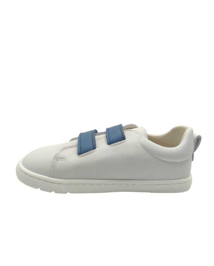 Deportivas Pepa Ribera velcro intercambiable azul/beige