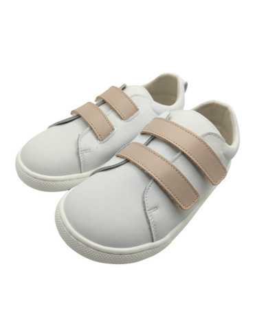 Ténis Pepa Ribera com velcro intercambiável azul/bege