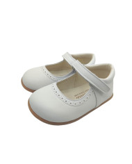 Merceditas Barefoot Pepa Ribera Blanco
