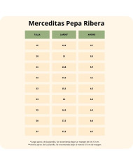 Merceditas Barefoot Pepa Ribera Blanco