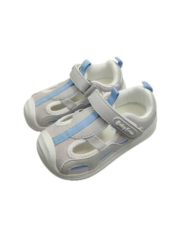 Sandalias barefoot Baby Free Chetto Gris