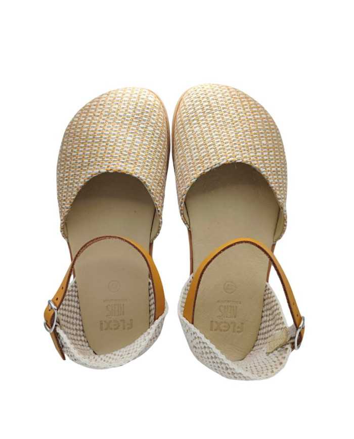 Valencianas barefoot Flexinens Mango Nature