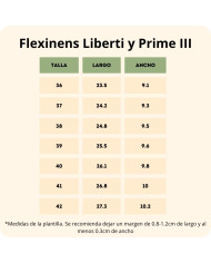 Valencianas barefoot Flexinens Bege Nature