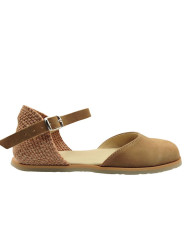 Valencianas barefoot Flexinens Bege Nature