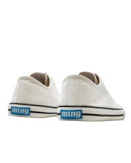 Ténis de lona para mulher Mustang Free Emi White