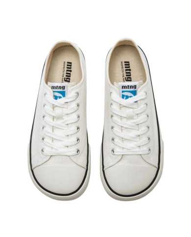 Ténis de lona para mulher Mustang Free Emi White
