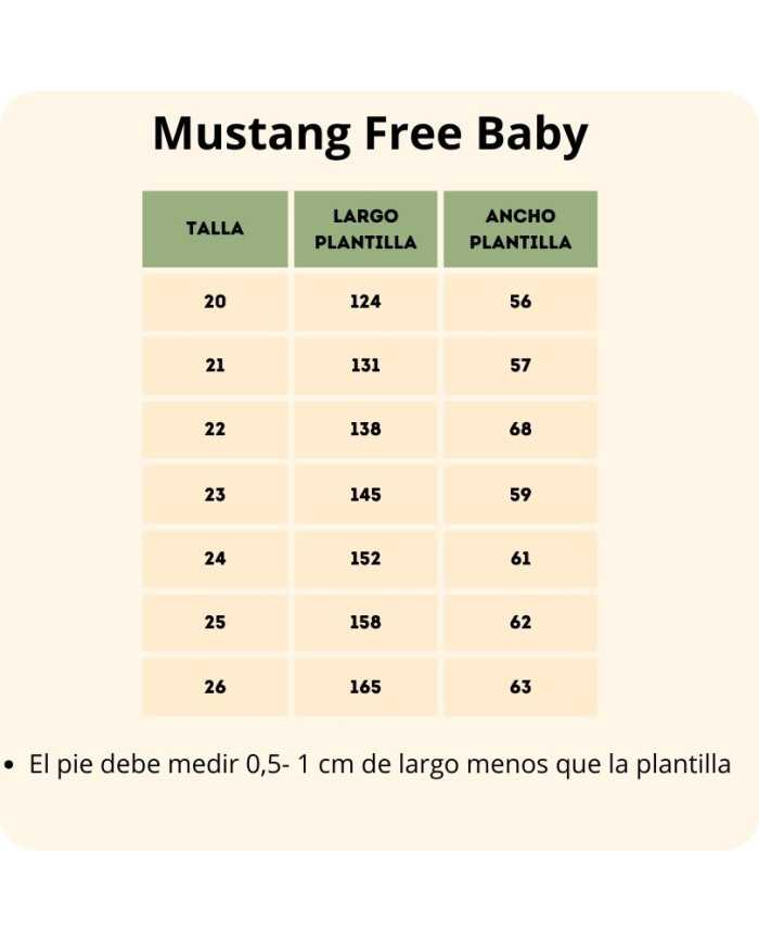 Sandalias Mustang Free Baby Arena