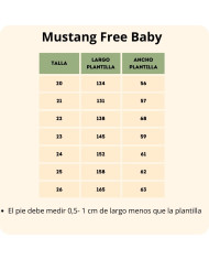 Sandálias Mustang Free Baby Areia