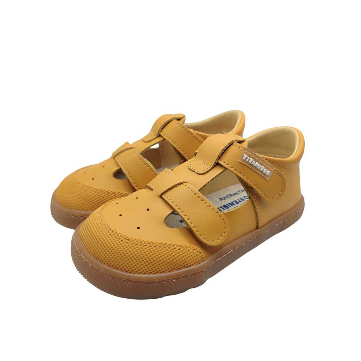 Sandalias respetuosas Titanitos Julio Mostaza