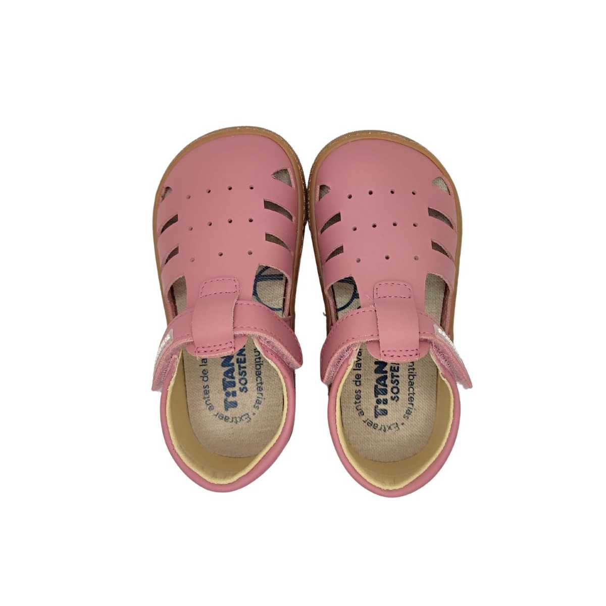 Sandalias respetuosas Titanitos Rosa Palo