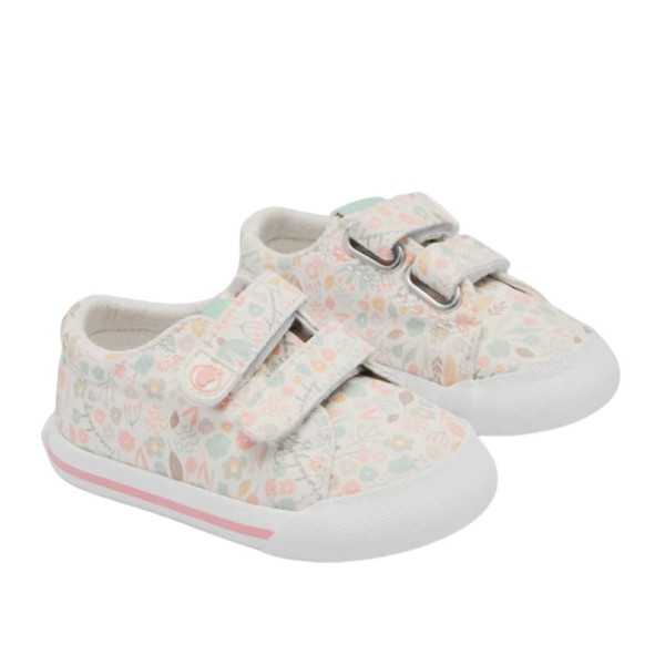 Tênis de lona respeitadores Conguitos Flores