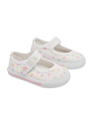 Mary Janes de lona respeitadores Conguitos Flores