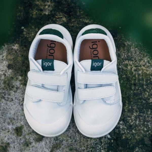 Deportivas barefoot Igor Tennis Musgo