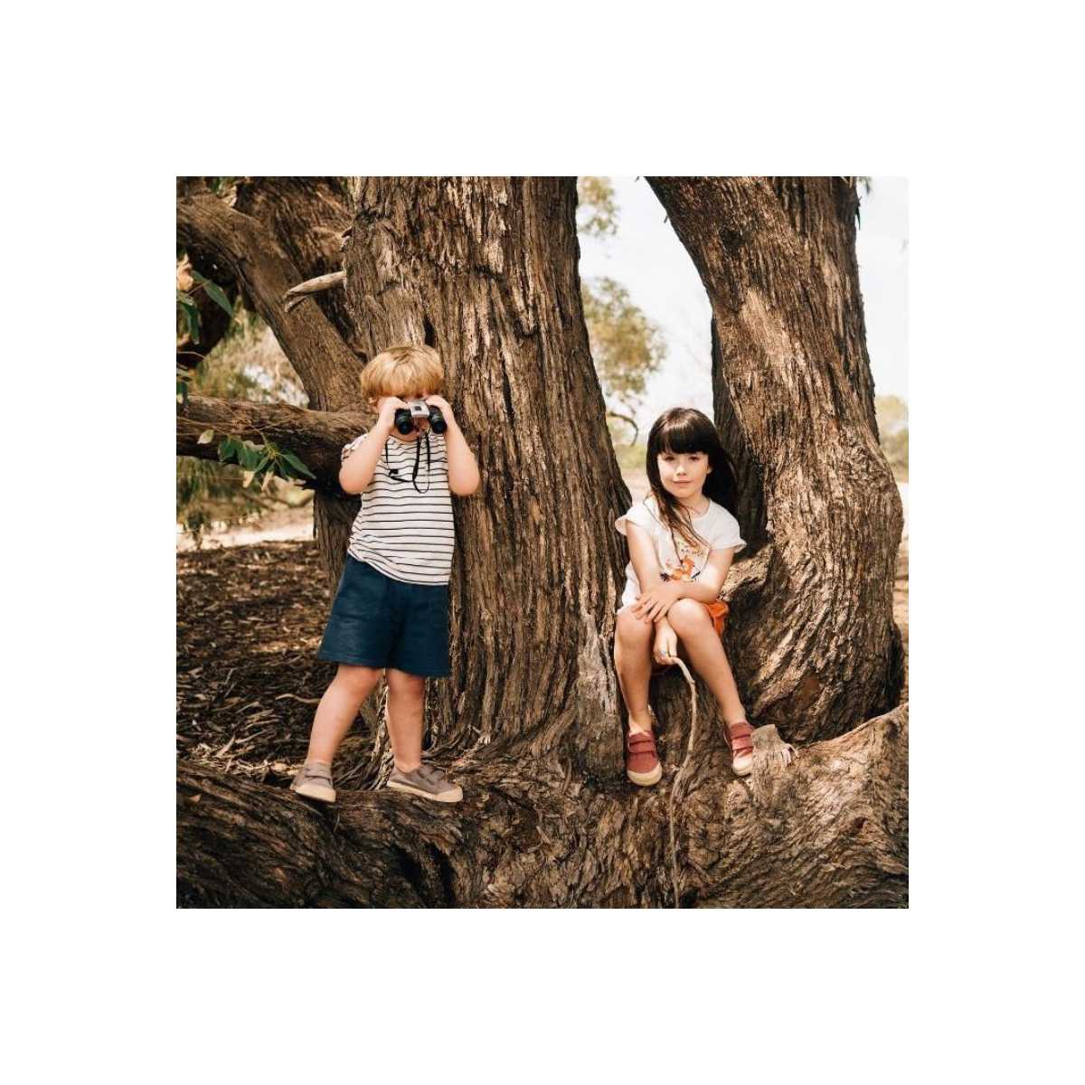 Tenis de lona respeitadores Igor Terracota