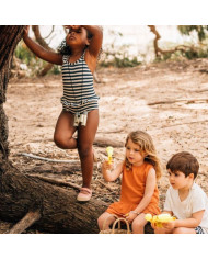 Mary Janes de lona respeitadoras Igor Rosa