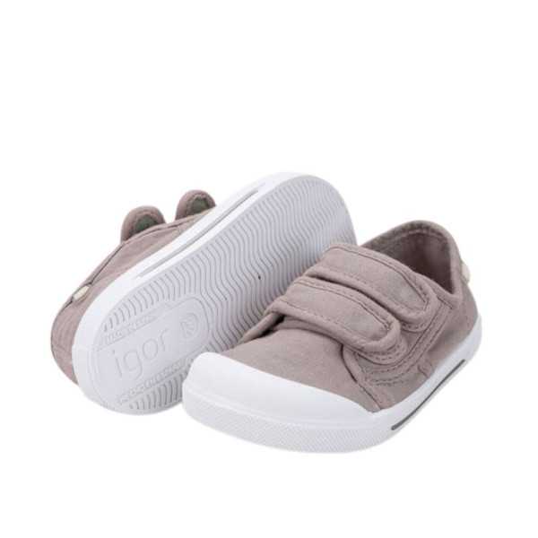 Tenis de lona Igor Barefoot Wide Topo