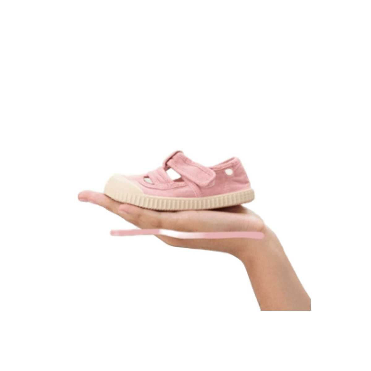 Sandálias de lona Igor Berri Rosa