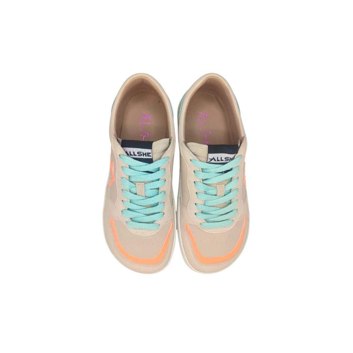 Tênis barefoot mulher AllShe Beige