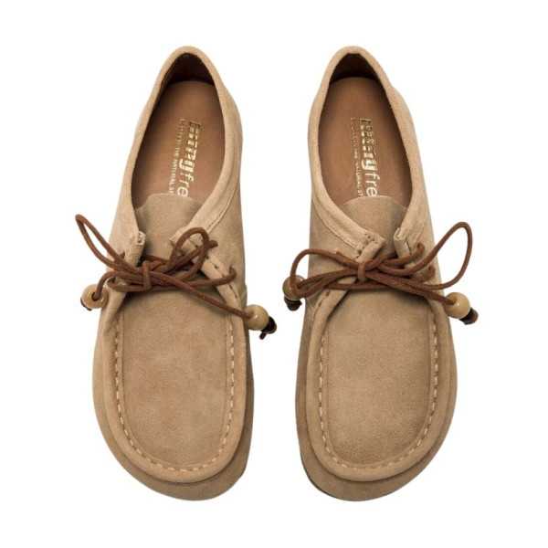 Sapatos wallabee Mustang Free Mia Bege