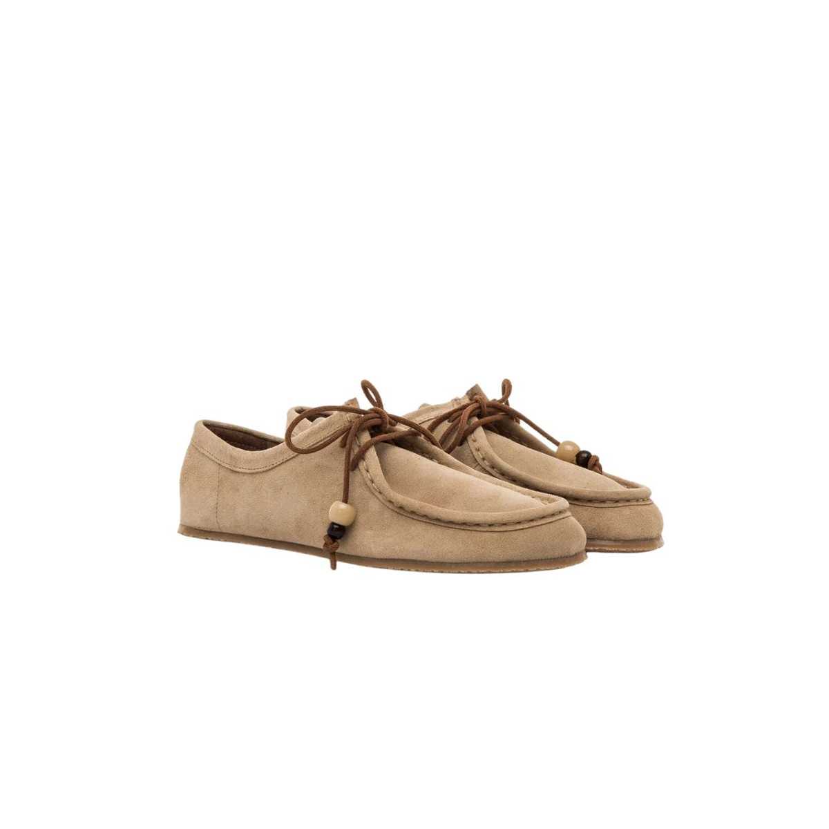 Sapatos wallabee Mustang Free Mia Bege