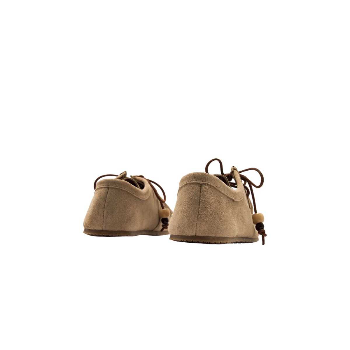 Sapatos wallabee Mustang Free Mia Bege