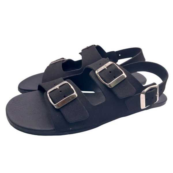Sandalias Mujer Coqueflex Hebillas Negro