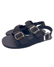 Sandalias Mujer Coqueflex Hebillas Negro