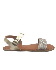 Sandalias Mujer Coqueflex Hebillas Arena