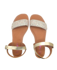 Sandalias barefoot Allshe Glitter mujer