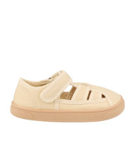 Sandalias Lona Blanditos Molly Beige