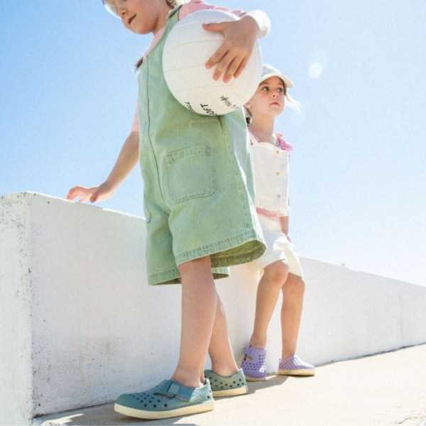 Zuecos Barefoot Igor Malibú verde