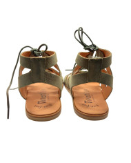 Sandalias barefoot Vivant Savia Serraje Kaki