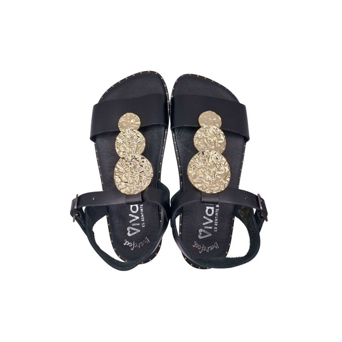 Sandalias barefoot Vivant Bali Negro