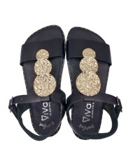 Sandalias barefoot Vivant Bali Negro