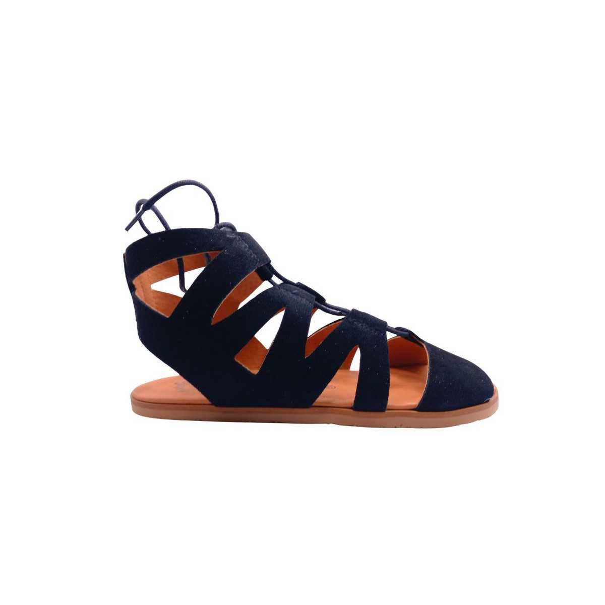 Sandalias barefoot Vivant Savia Serraje Negro