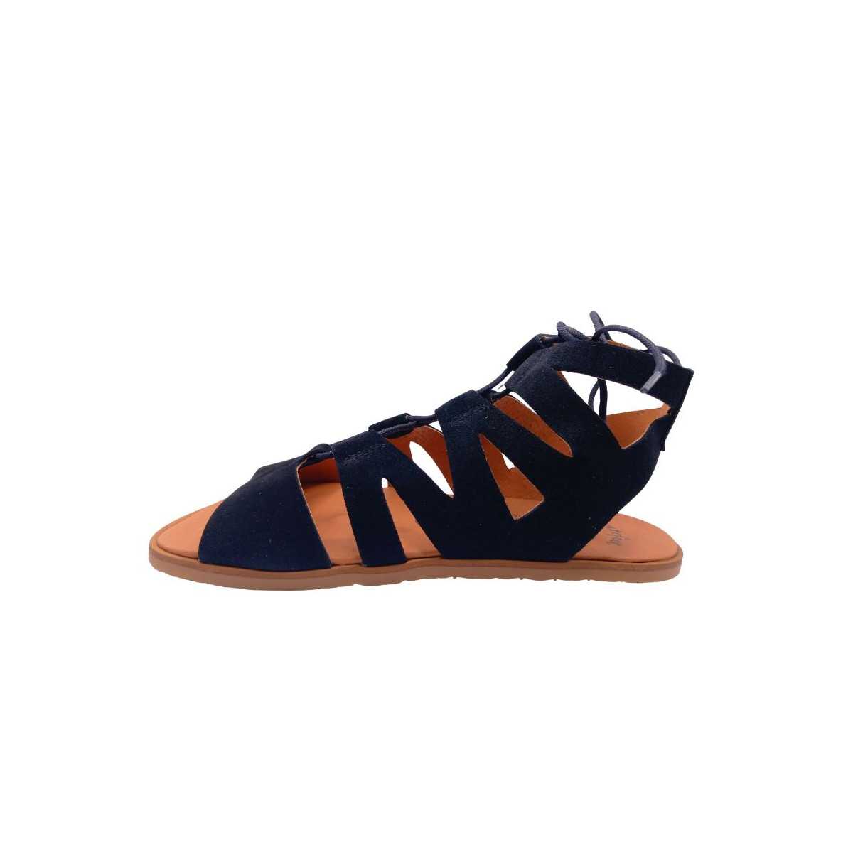 Sandalias barefoot Vivant Savia Serraje Negro