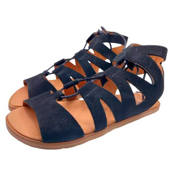 Sandalias barefoot Vivant Savia Serraje Negro
