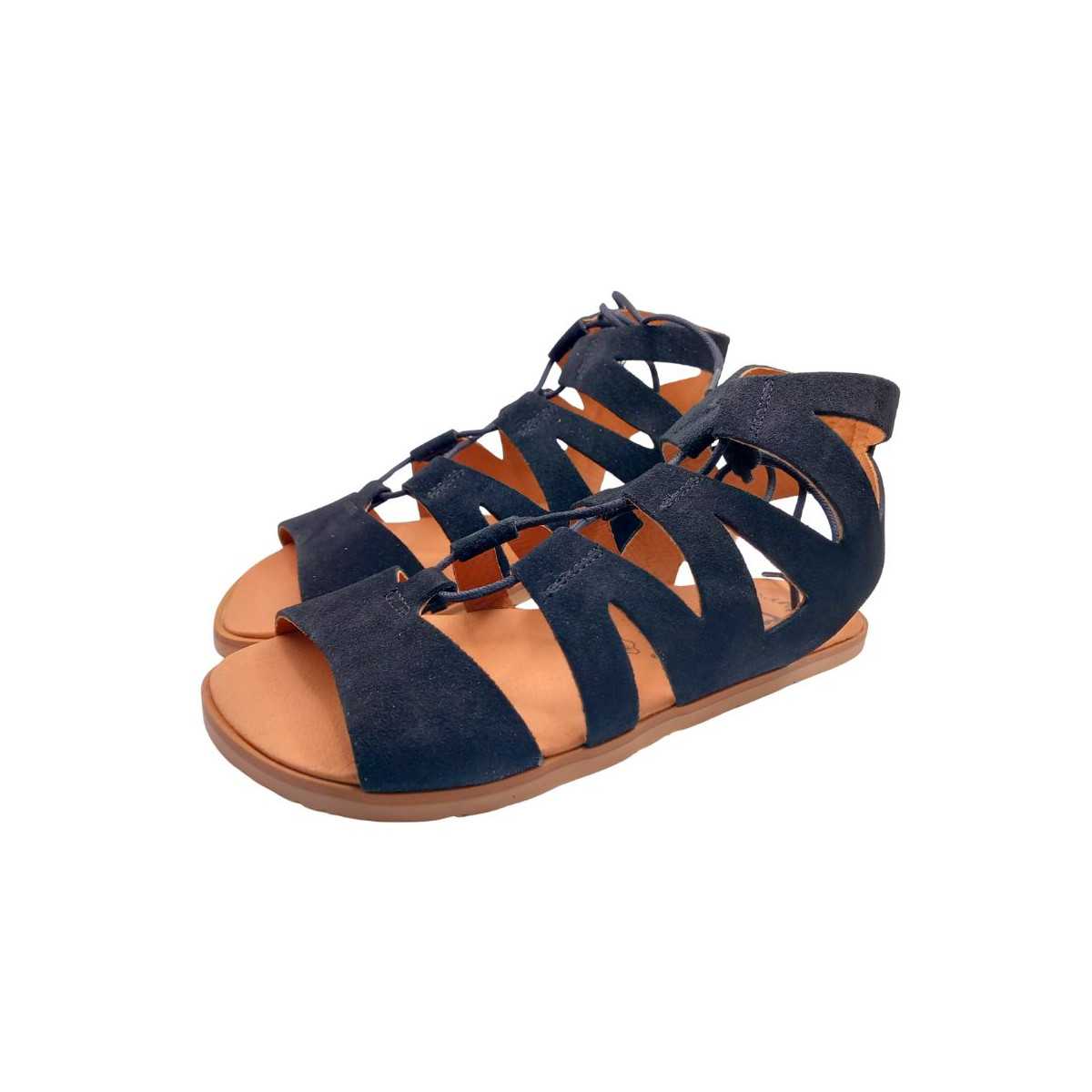 Sandalias barefoot Vivant Savia Serraje Negro