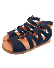 Sandalias barefoot Vivant Savia Serraje Negro